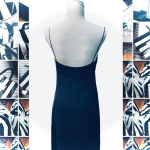 BROOKS BROTHERS | 4 | Black Silk Spandex Nylon LBD Sleeveless Stretch Dress